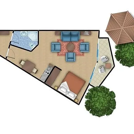 Im Ferienpark Direkt Am Wasser - B48702 Apartman